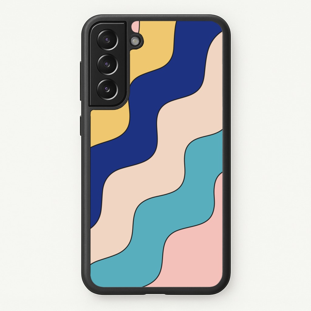 Psychedelic Pattern II - Psychedelic Phone Case for Galaxy S22