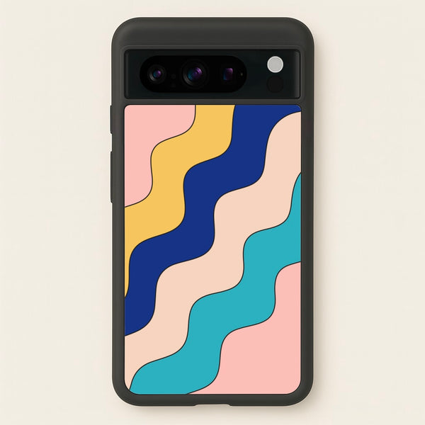 Psychedelic Pattern II - Psychedelic Phone Case for Google Pixel 8 Pro