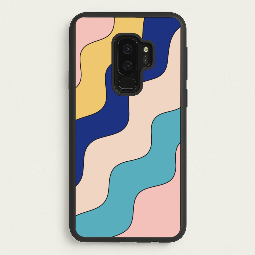 Psychedelic Pattern II - Psychedelic Phone Case for Galaxy S9 Plus