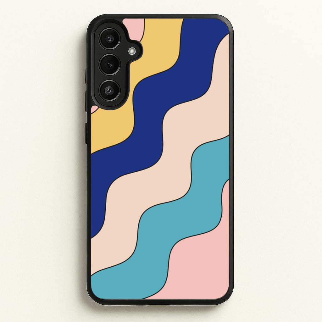 Psychedelic Pattern II - Psychedelic Phone Case for Galaxy A34