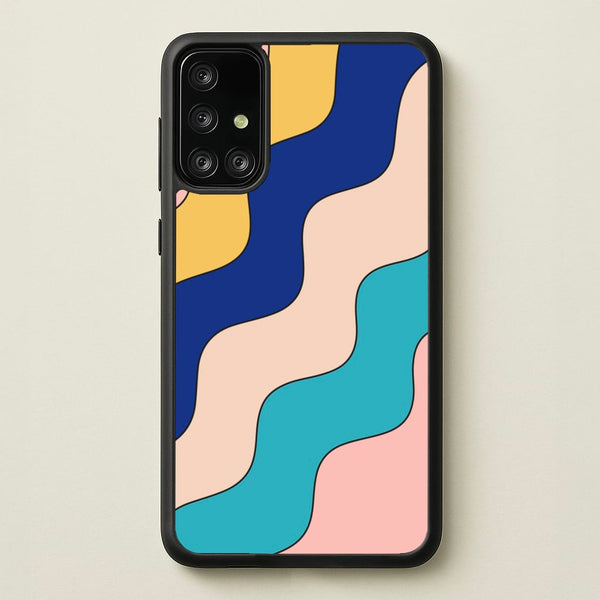 Psychedelic Pattern II - Psychedelic Phone Case for Galaxy A71