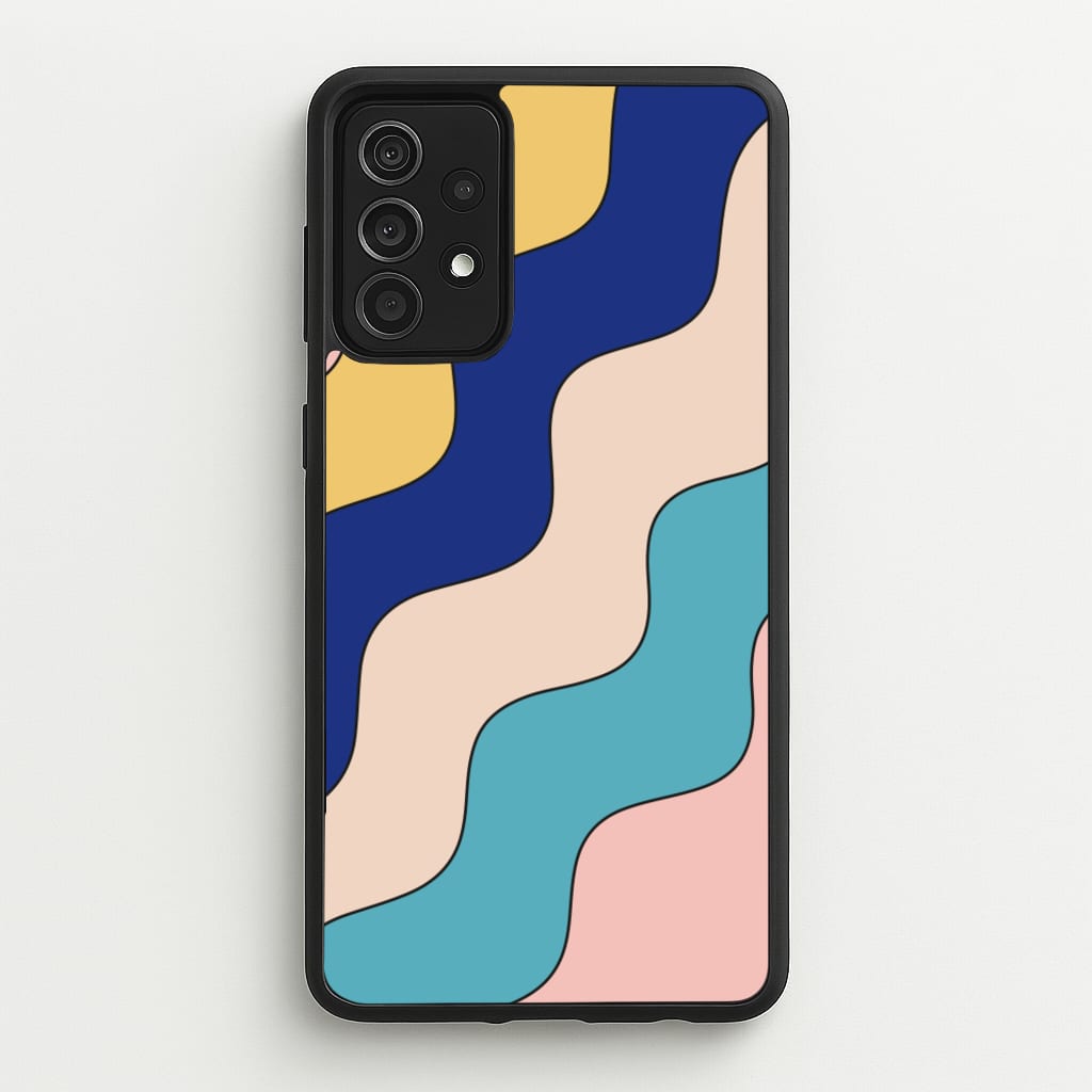 Psychedelic Pattern II - Psychedelic Phone Case for Galaxy A52 / A52s