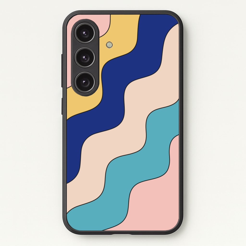 Psychedelic Pattern II - Psychedelic Phone Case for Galaxy S24