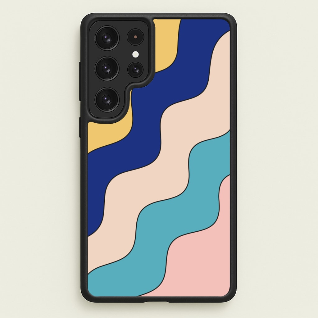 Psychedelic Pattern II - Psychedelic Phone Case for Galaxy S23 Ultra