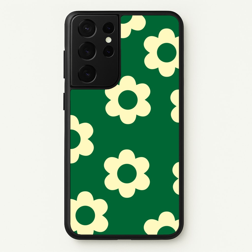 Psychedelic Pattern IV - Psychedelic Phone Case for Galaxy S21 Ultra