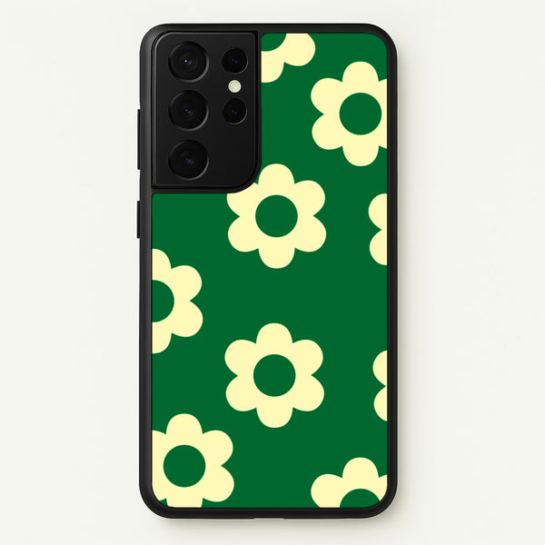 Psychedelic Pattern IV - Psychedelic Phone Case for Galaxy S21 Ultra