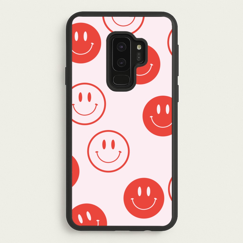 Psychedelic Pattern V - Psychedelic Phone Case for Galaxy S9 Plus