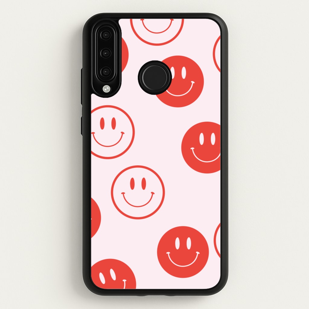 Psychedelic Pattern V - Psychedelic Phone Case for Huawei P30 Lite