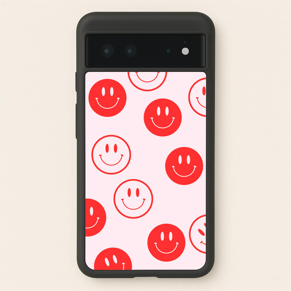 Psychedelic Pattern V - Psychedelic Phone Case for Google Pixel 6