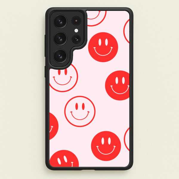 Psychedelic Pattern V - Psychedelic Phone Case for Galaxy S22 Ultra