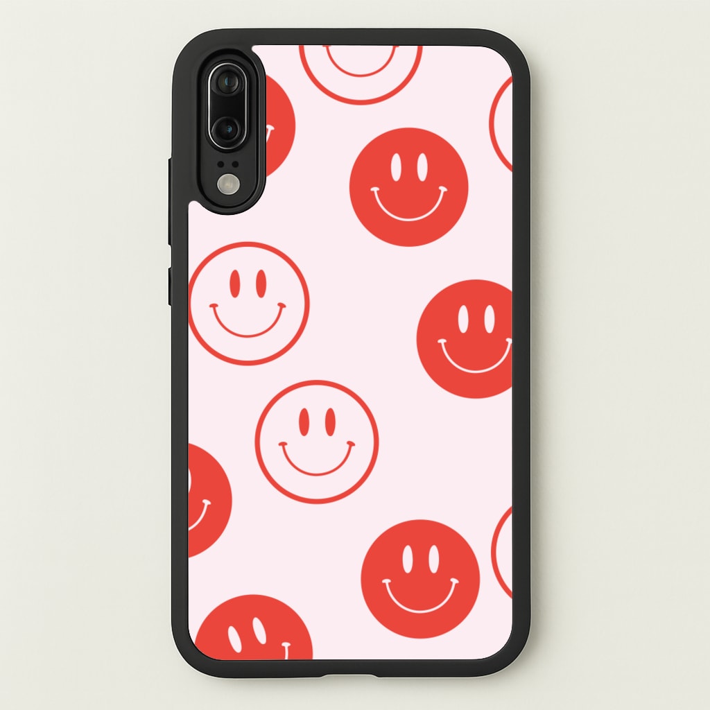 Psychedelic Pattern V - Psychedelic Phone Case for Huawei P20