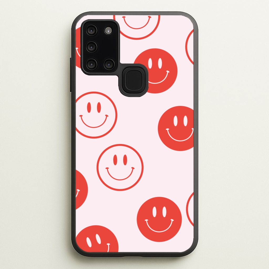 Psychedelic Pattern V - Psychedelic Phone Case for Galaxy A21s