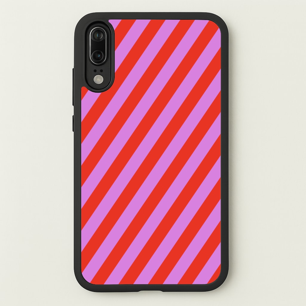Psychedelic Pattern VI - Psychedelic Phone Case for Huawei P20