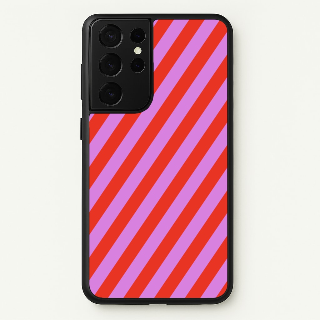 Psychedelic Pattern VI - Psychedelic Phone Case for Galaxy S21 Ultra
