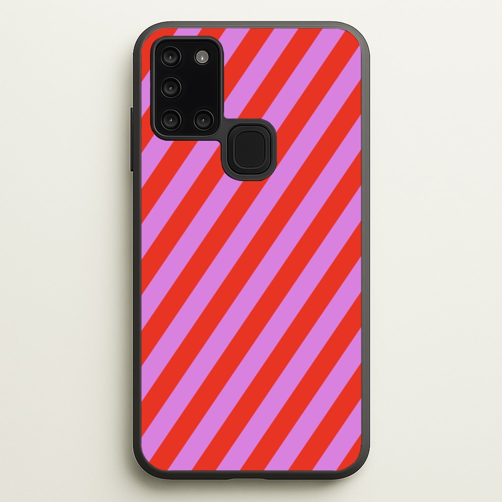 Psychedelic Pattern VI - Psychedelic Phone Case for Galaxy A21s