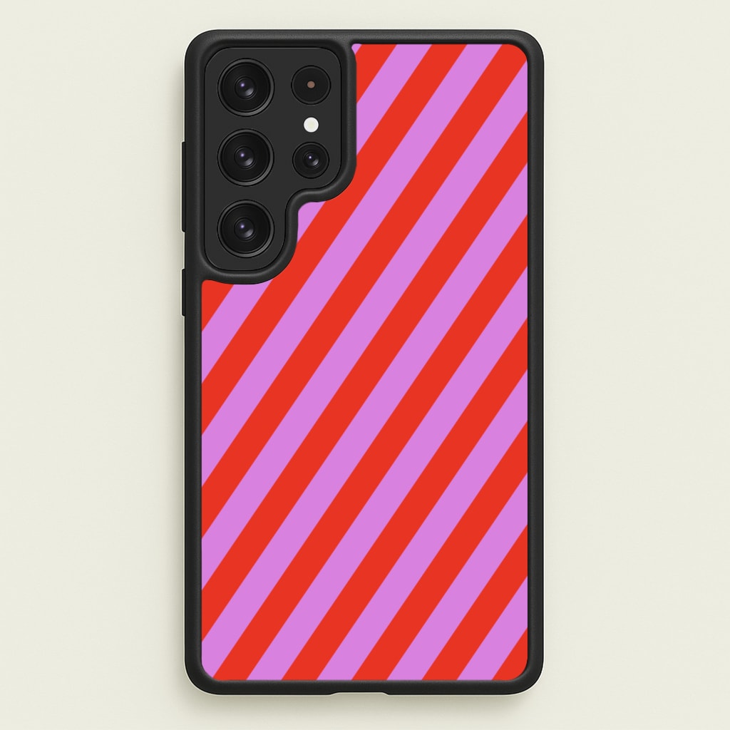 Psychedelic Pattern VI - Psychedelic Phone Case for Galaxy S22 Ultra