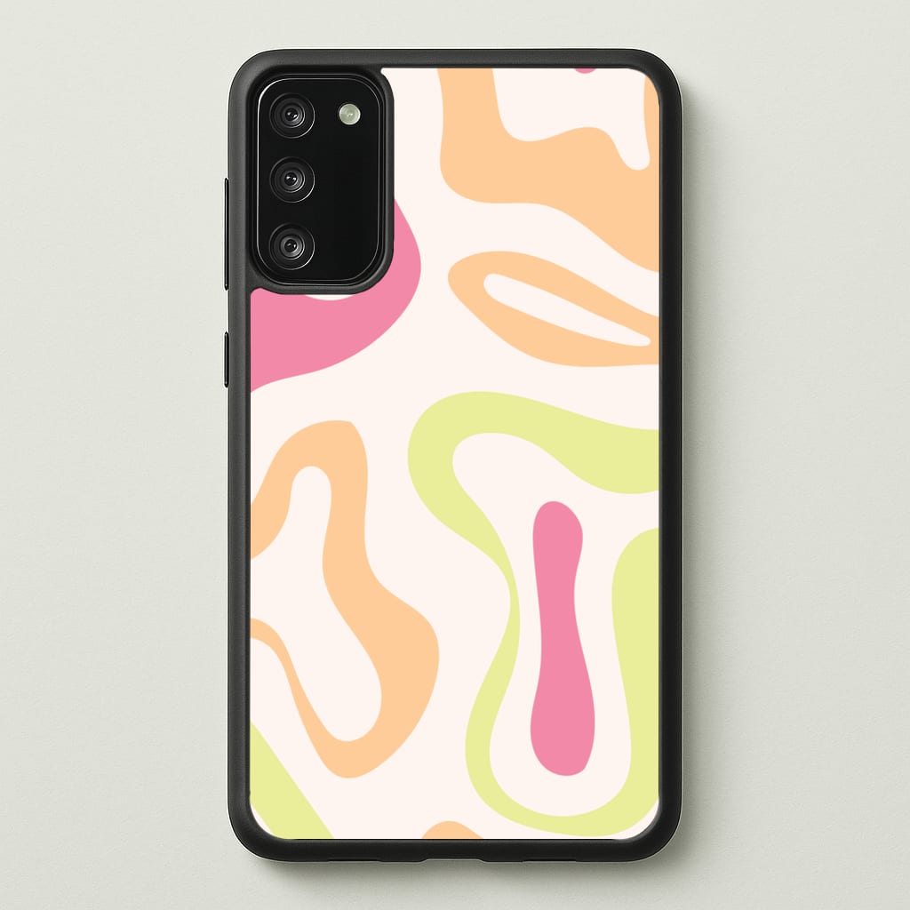 Pastel Shades Psychedelic Pattern - Psychedelic Phone Case for Galaxy S20FE