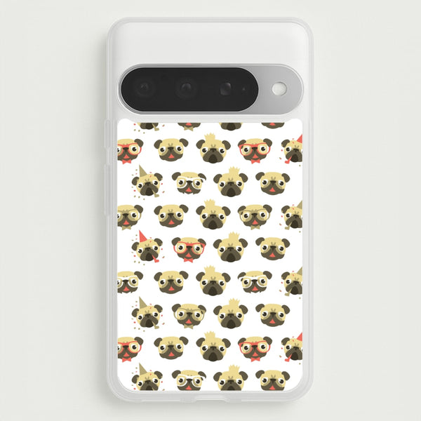Pug Life - Pug Pattern Phone Case for Google Pixel 10 Pro XL