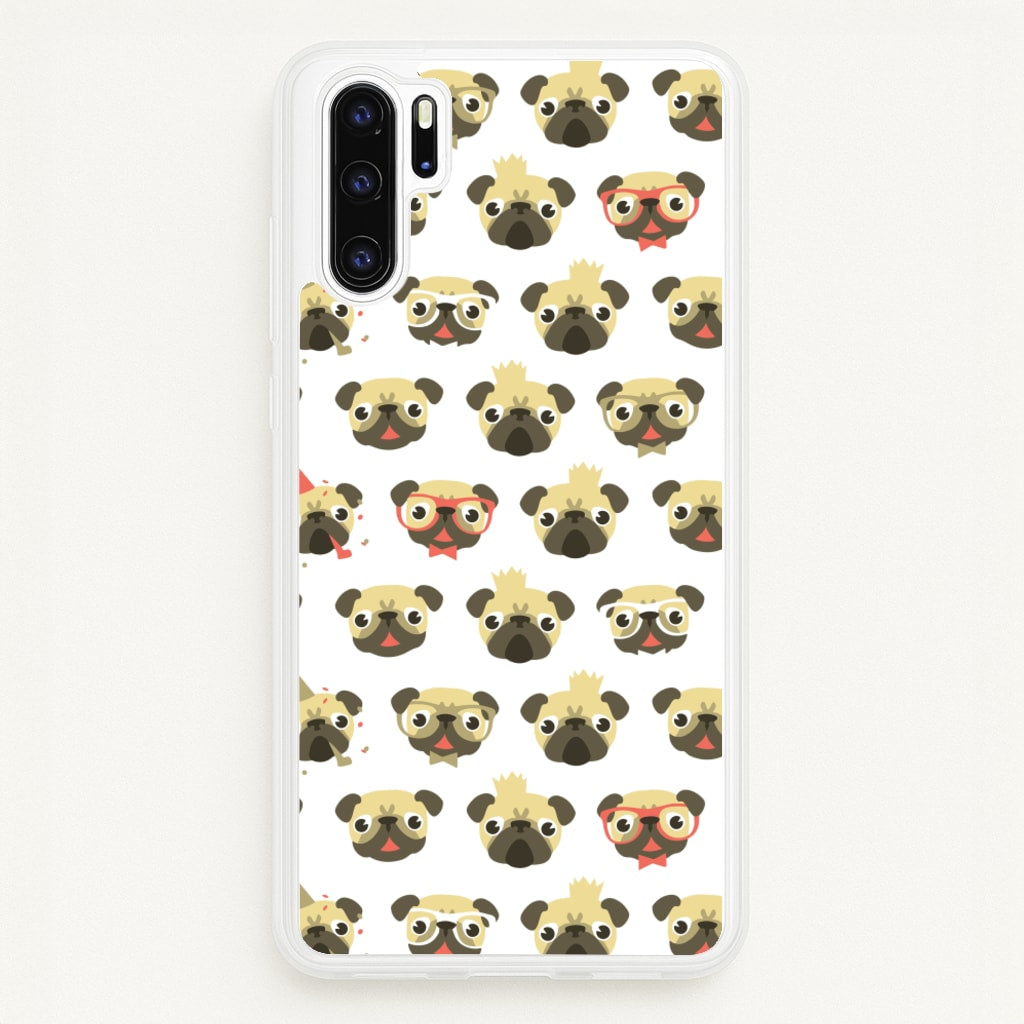 Pug Life - Pug Pattern - Phone Case for Huawei P30 Pro