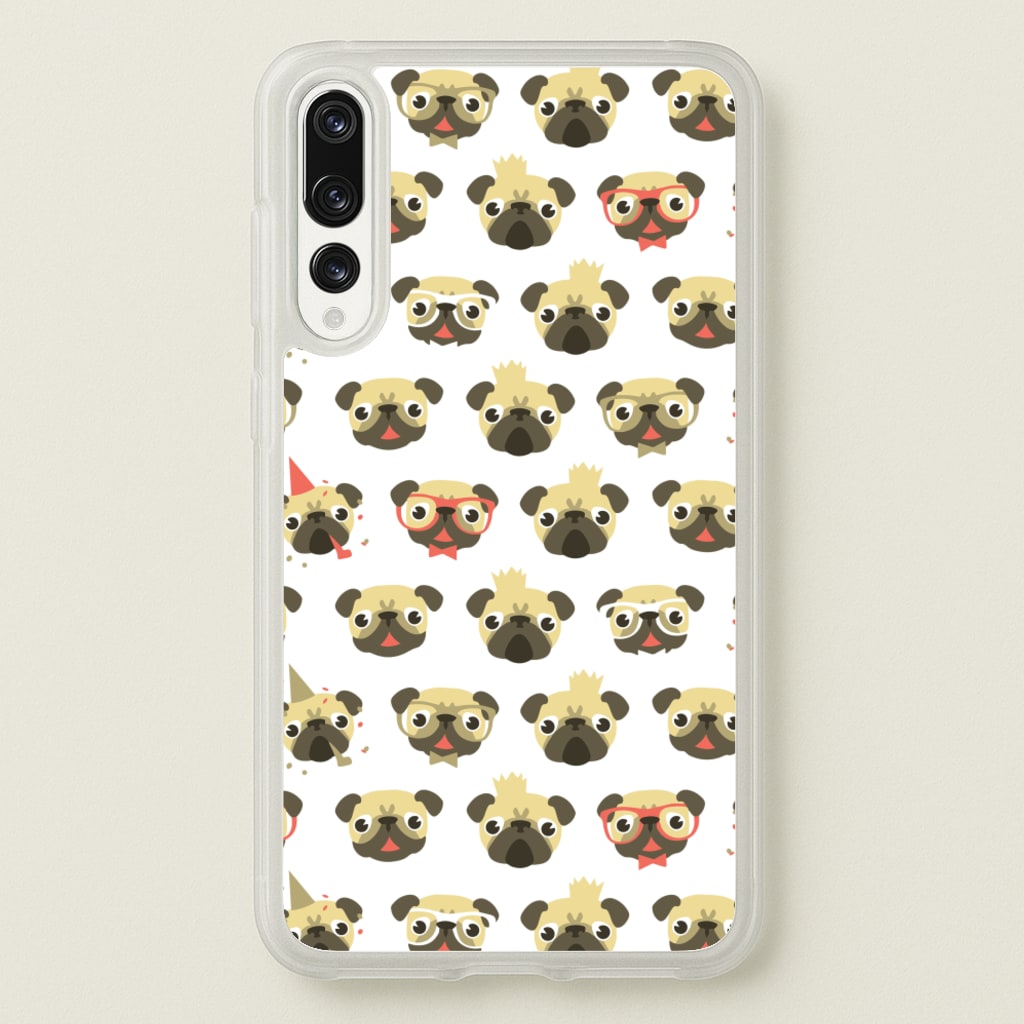 Pug Life - Pug Pattern - Phone Case for Huawei P20 Pro