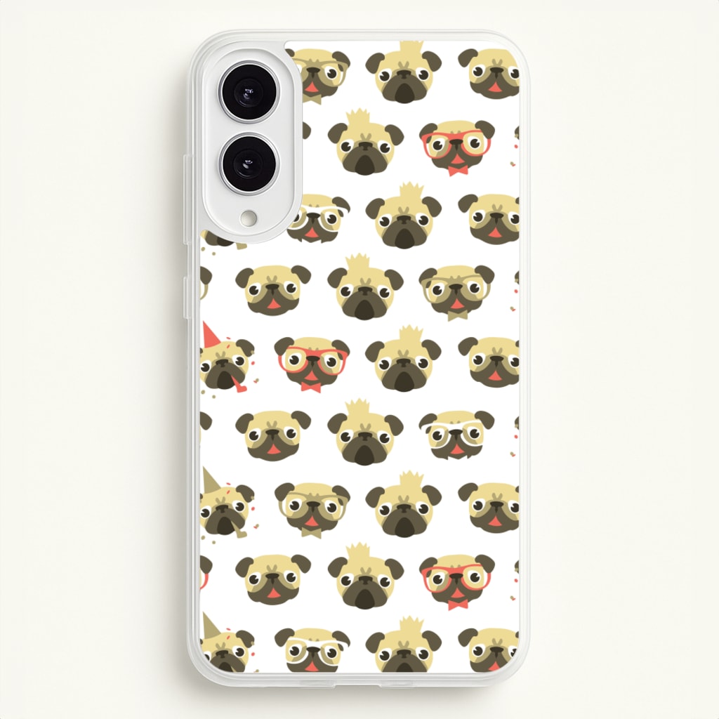 Pug Life - Pug Pattern - Phone Case for Galaxy S25 Edge