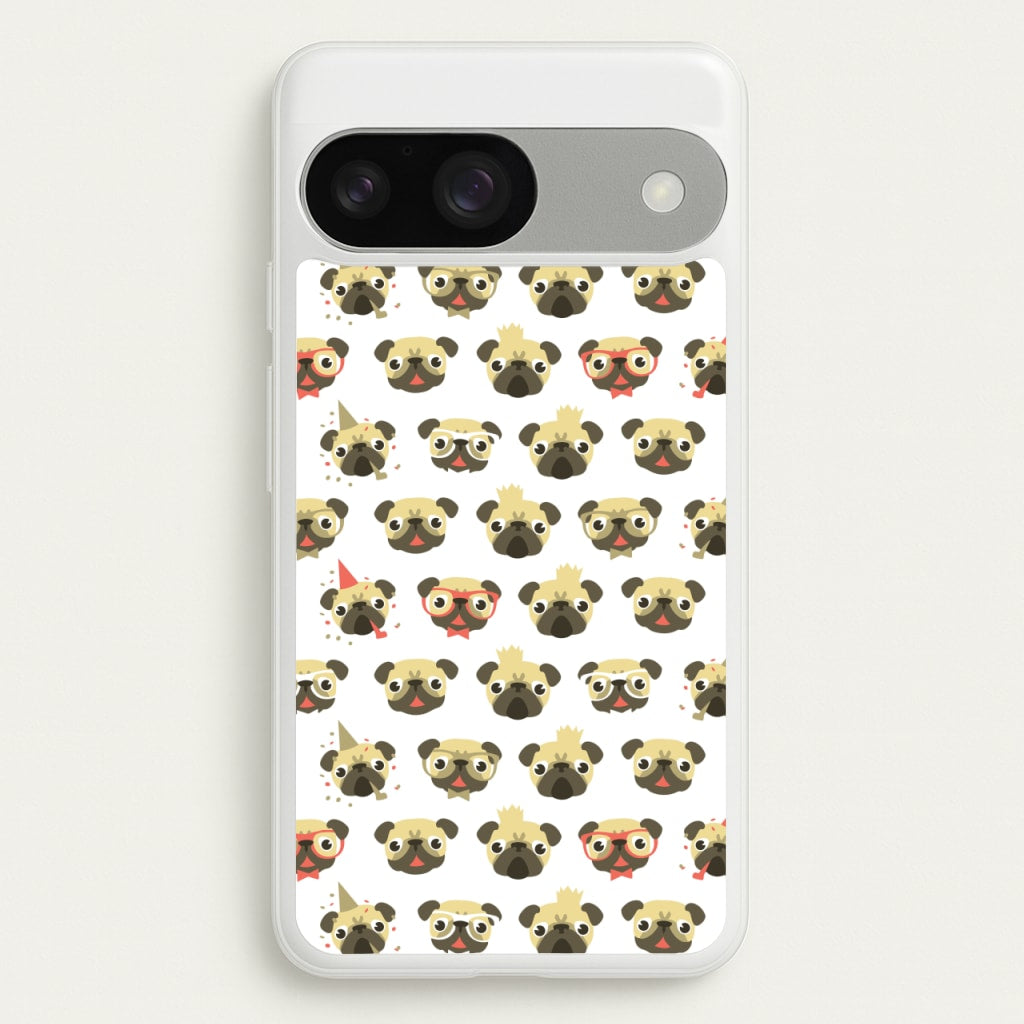 Pug Life - Pug Pattern - Phone Case for Google Pixel 9 / 9 Pro