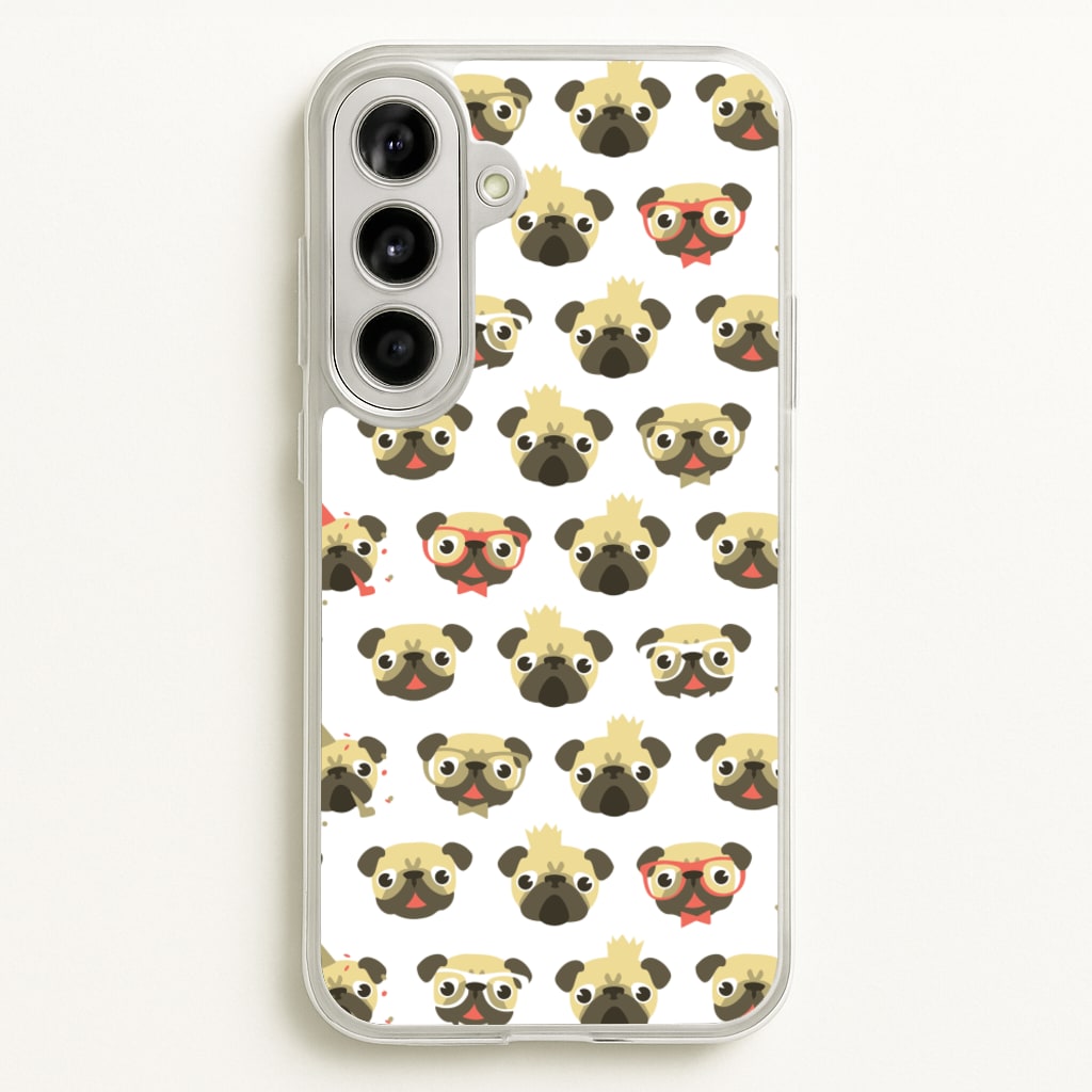 Pug Life - Pug Pattern - Phone Case for Galaxy A56
