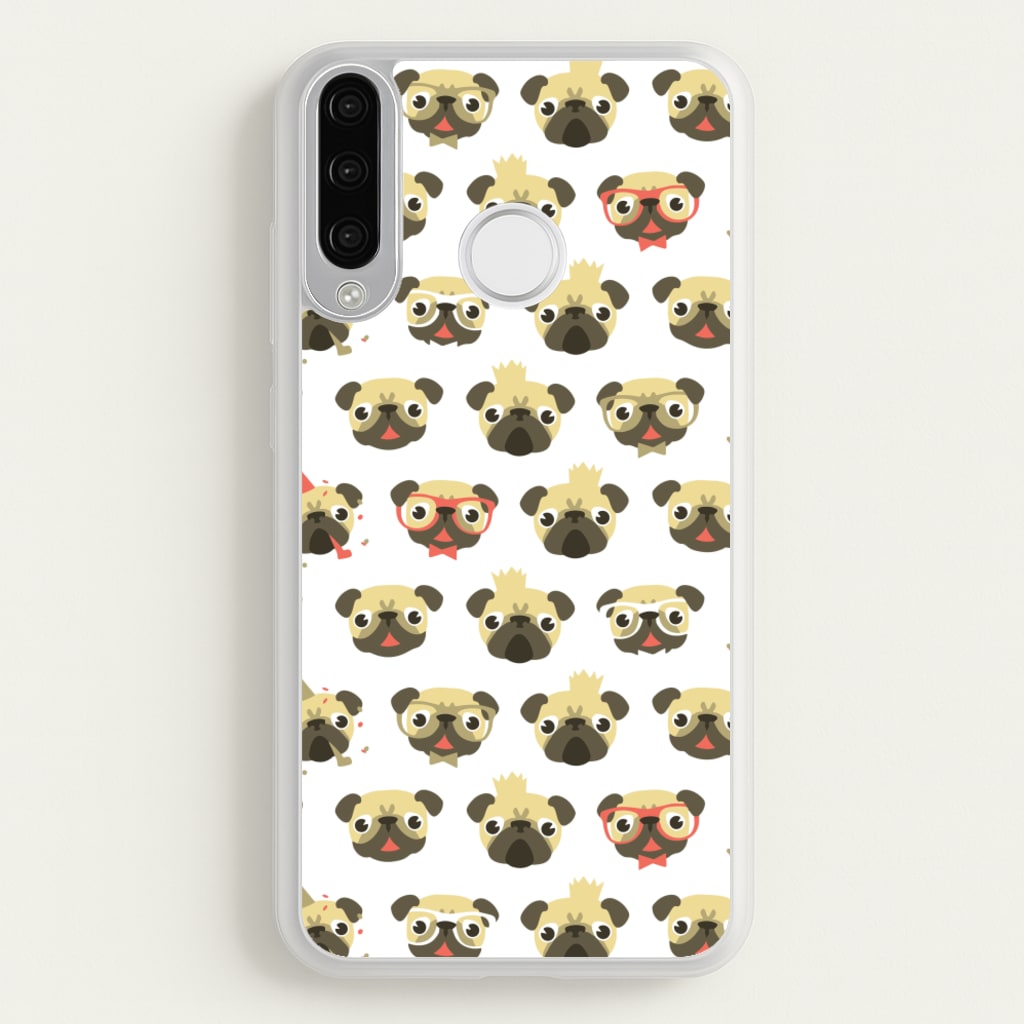 Pug Life - Pug Pattern - Phone Case for Huawei P30 Lite