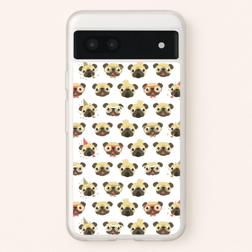 Pug Life - Pug Pattern - Phone Case for Google Pixel 6a