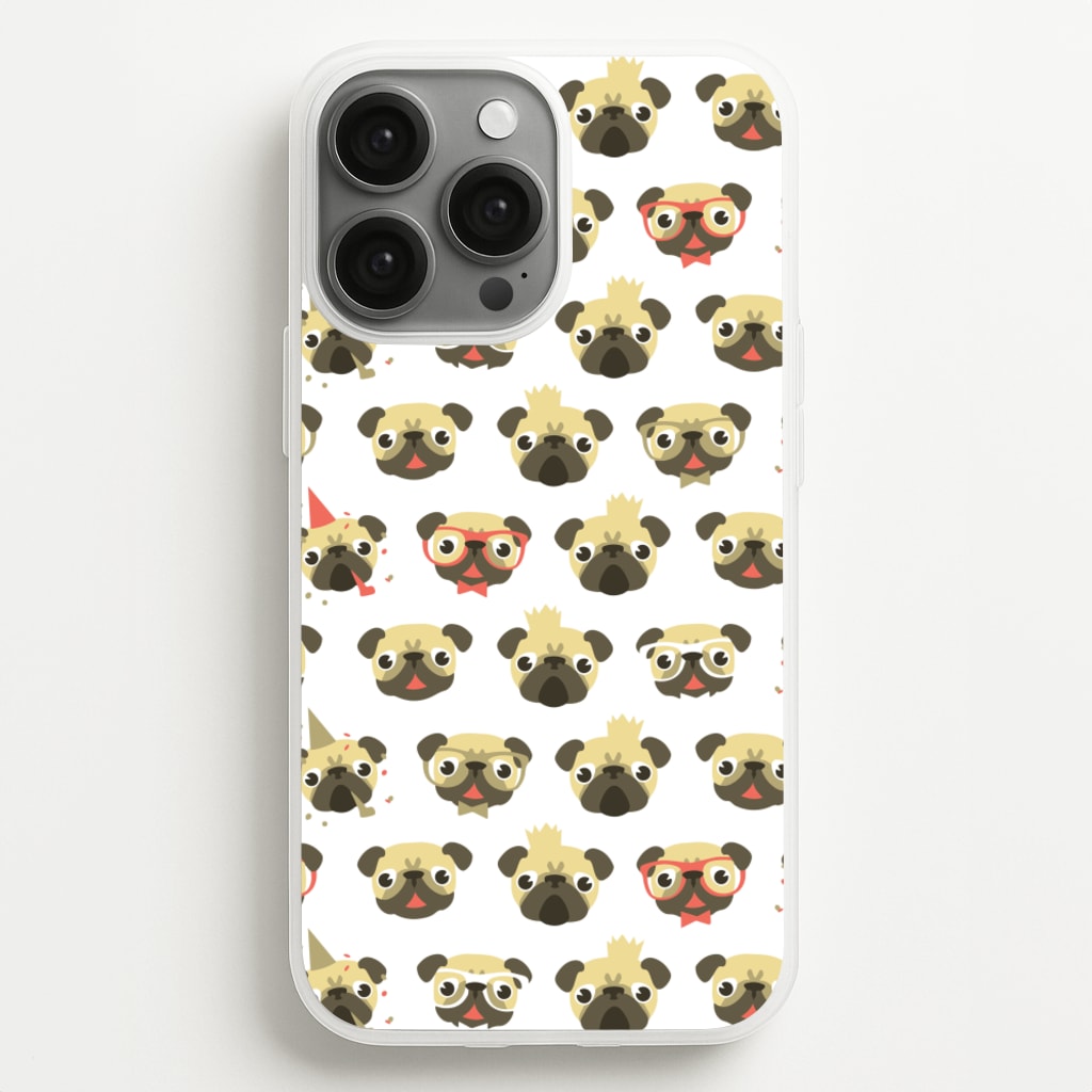 Pug Life - Pug Pattern - Phone Case for iPhone 13 Pro Max