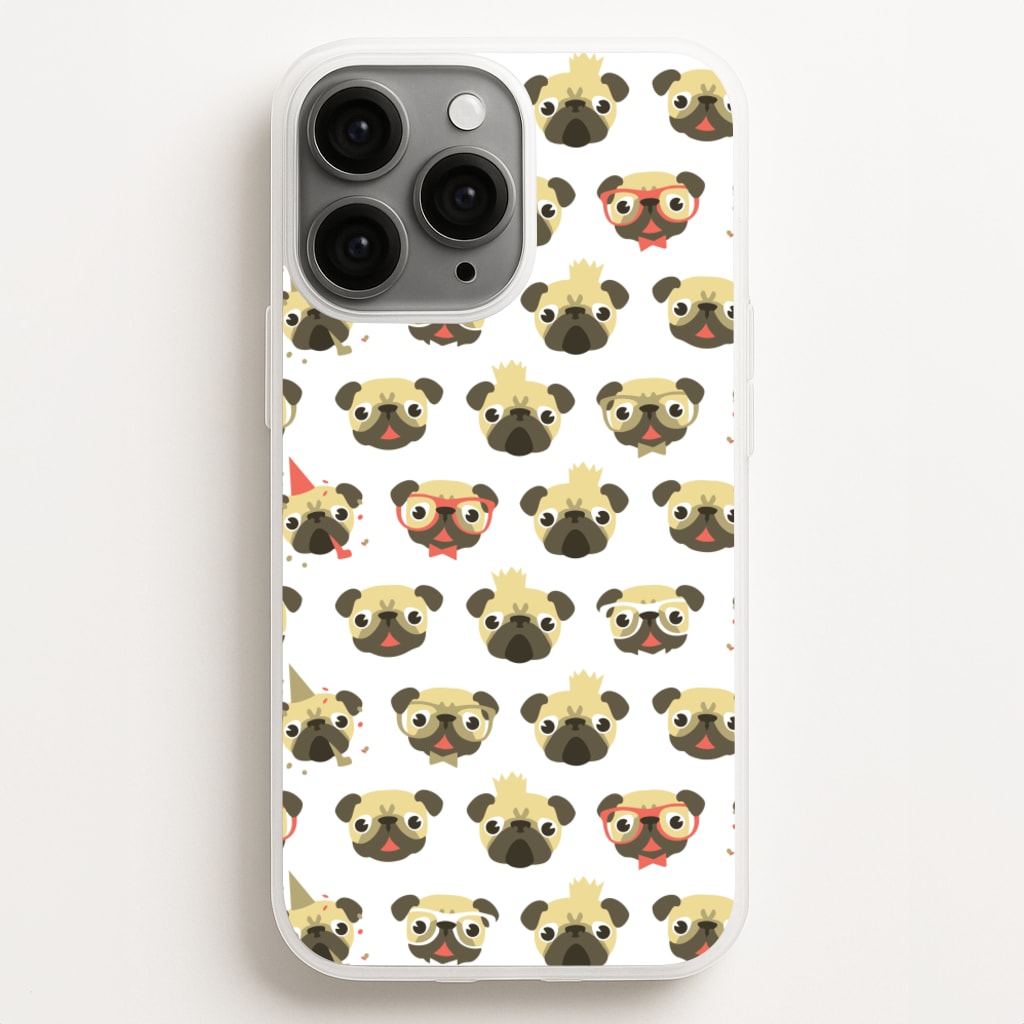 Pug Life - Pug Pattern - Phone Case for iPhone 11 Pro