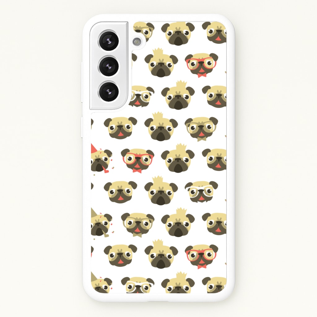 Pug Life - Pug Pattern - Phone Case for Galaxy S22 Plus