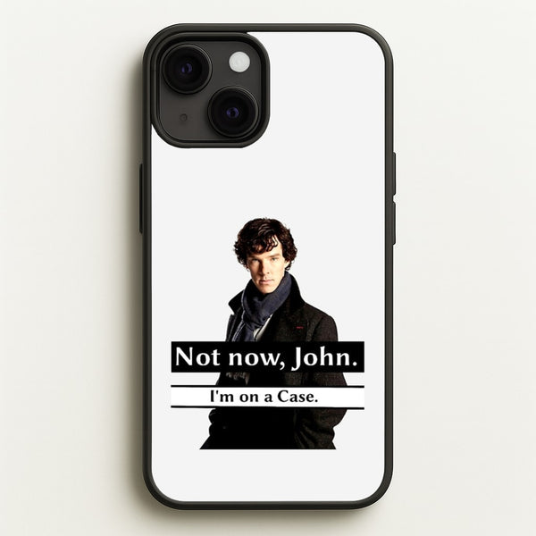 I'm on a Case Holmes Pun - Sherlock Phone Case for iPhone 13 Mini