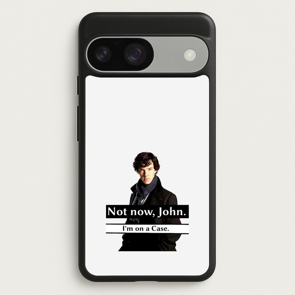 I'm on a Case Holmes Pun - Sherlock Phone Case for Google Pixel 9 / 9 Pro
