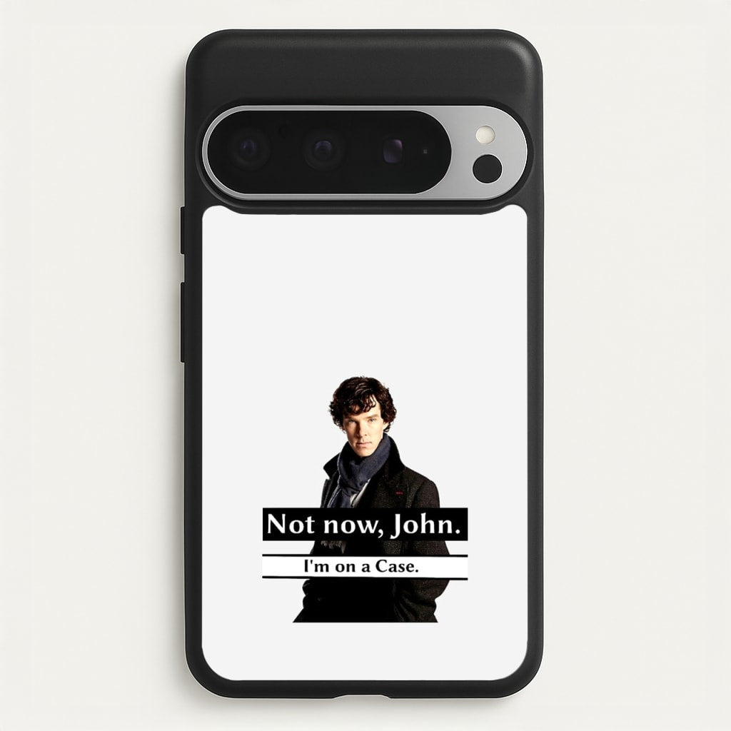 I'm on a Case Holmes Pun - Sherlock Phone Case for Google Pixel 9 Pro XL