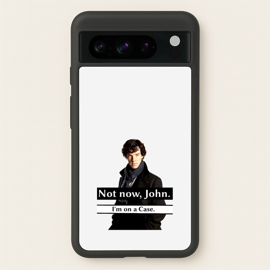 I'm on a Case Holmes Pun - Sherlock Phone Case for Google Pixel 8 Pro
