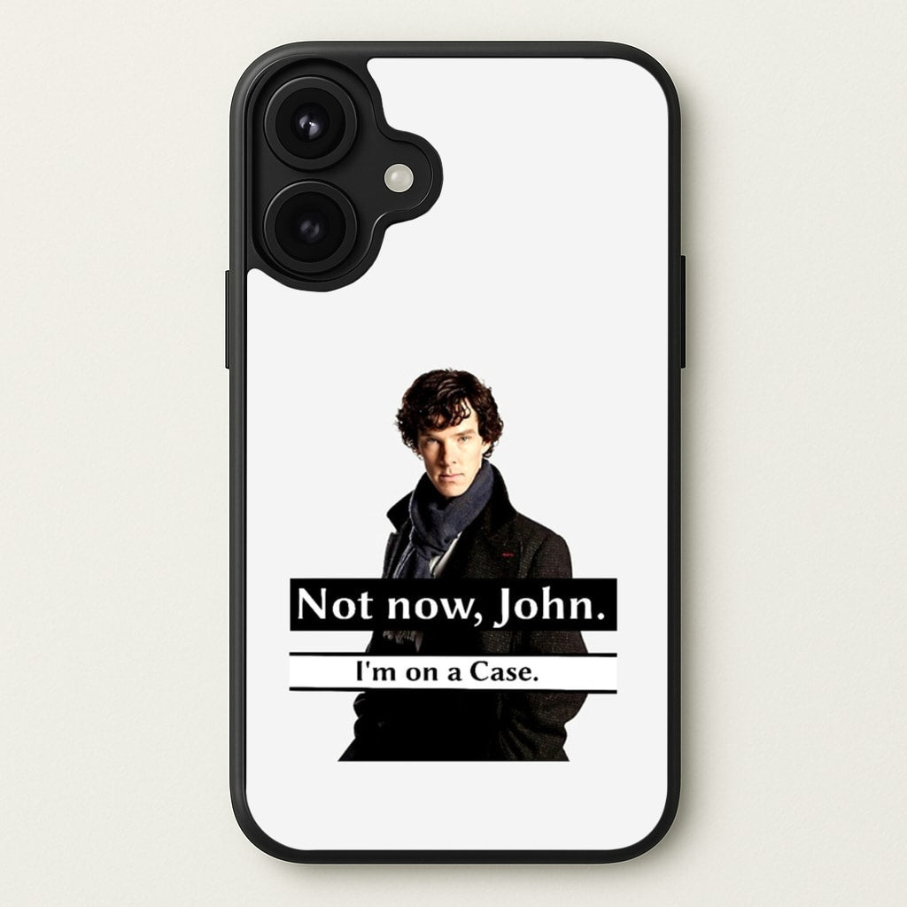 I'm on a Case Holmes Pun Phone Case for iPhone 17