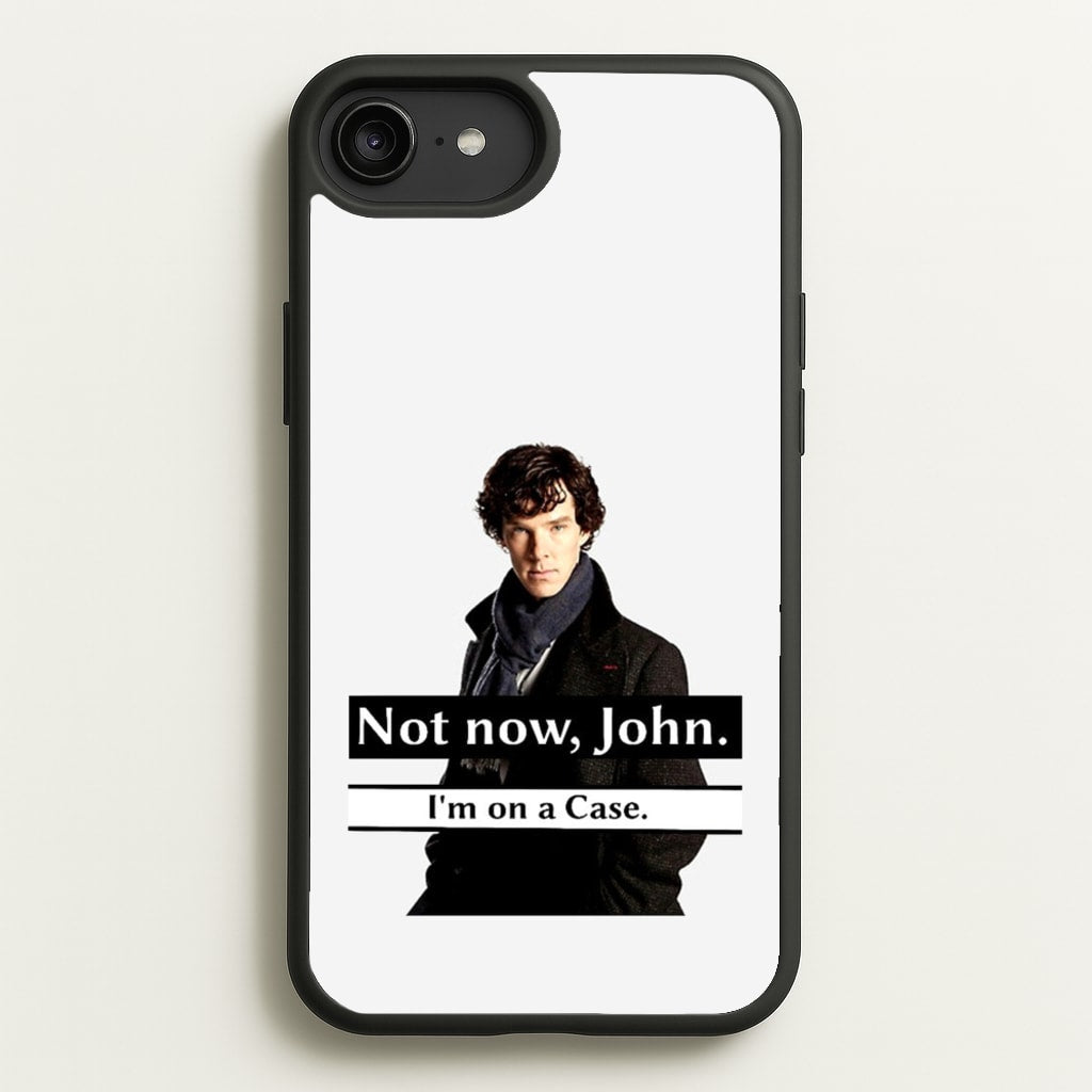 I'm on a Case Holmes Pun - Sherlock Phone Case for iPhone 6 Plus / 7 Plus / 8 Plus