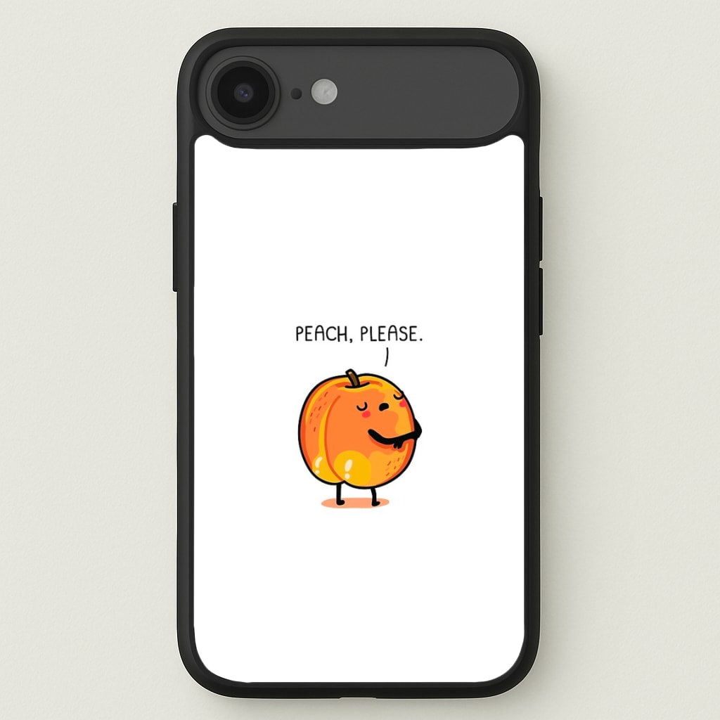 Peach, Please - Funny Pun Phone Case for iPhone 17 Air