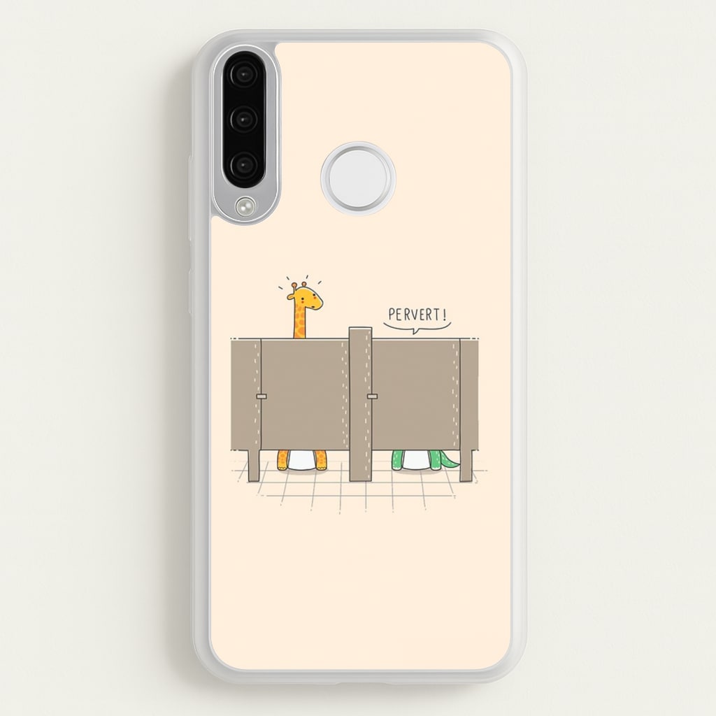 Pervert - Funny Pun - Phone Case for Huawei P30 Lite