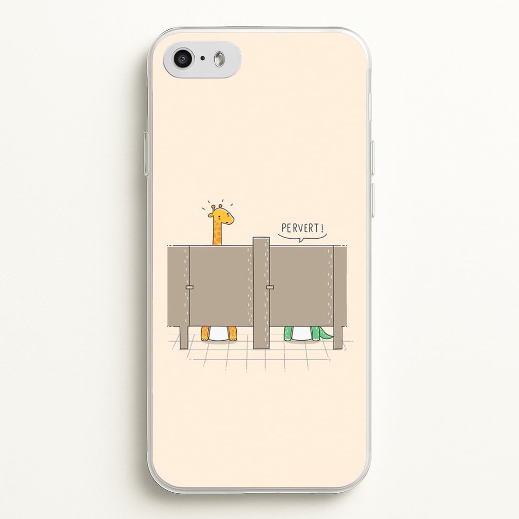 Pervert - Funny Pun - Phone Case for iPhone 5 / 5s / SE 2016