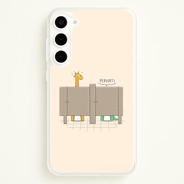 Pervert - Funny Pun - Phone Case for Galaxy S23
