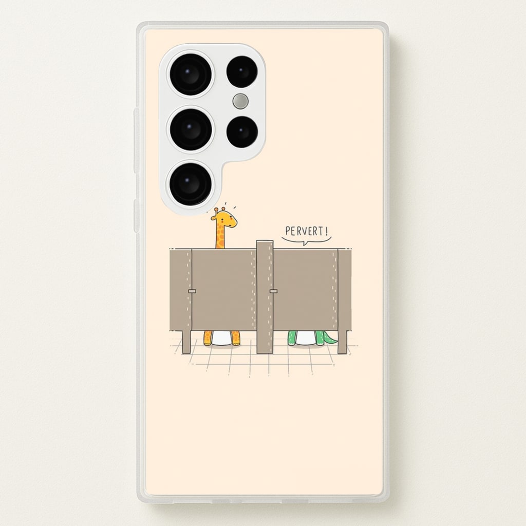 Pervert - Funny Pun - Phone Case for Galaxy S24 Ultra