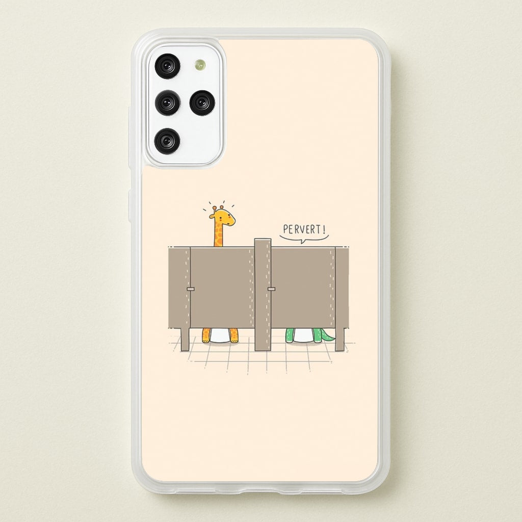 Pervert - Funny Pun - Phone Case for Galaxy S20 Plus