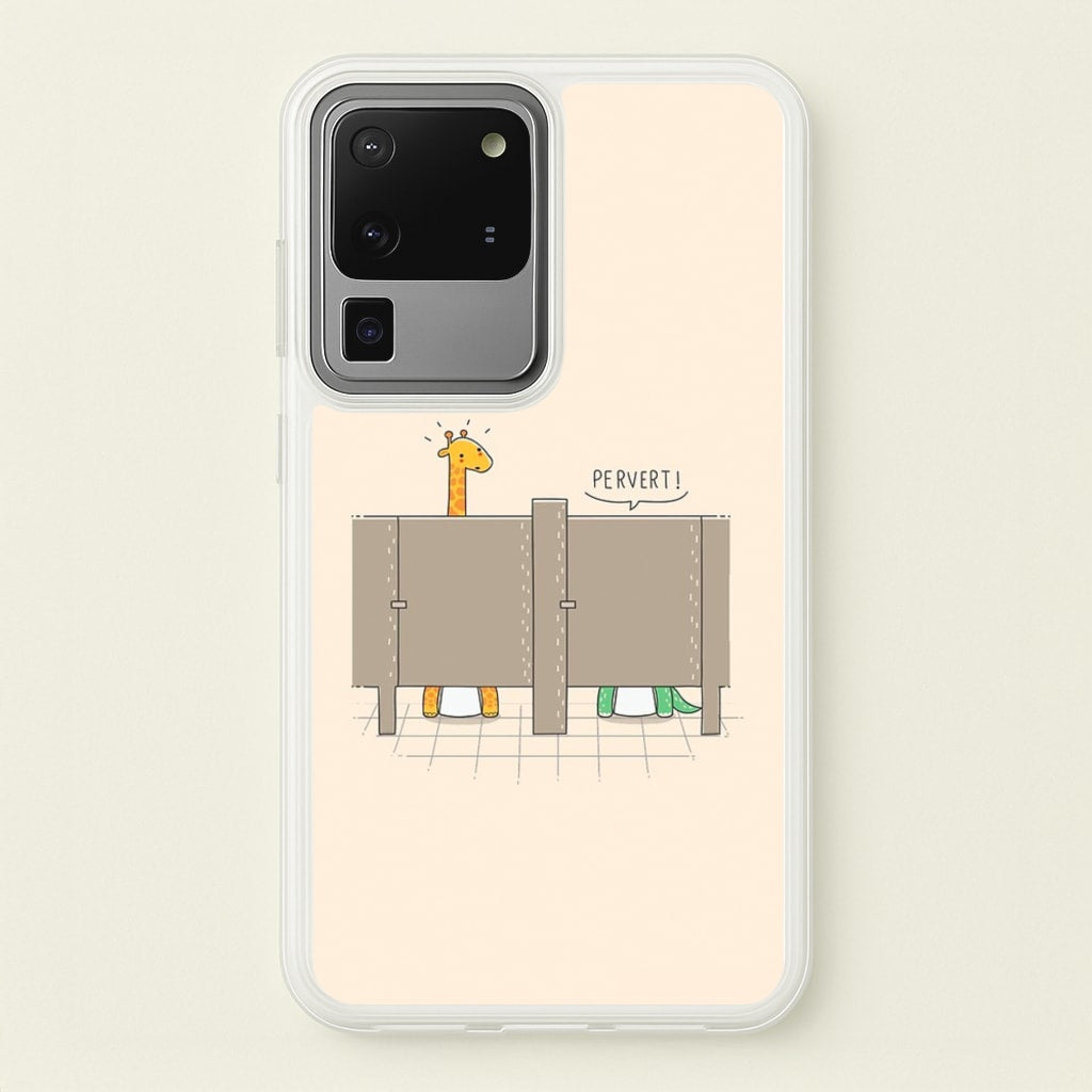 Pervert - Funny Pun - Phone Case for Galaxy S20 Ultra