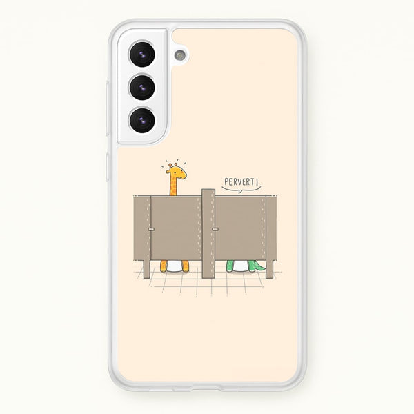 Pervert - Funny Pun - Phone Case for Galaxy S22