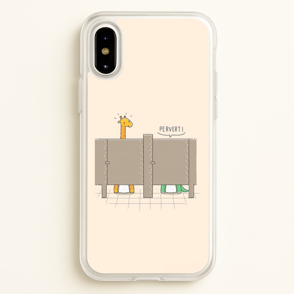 Pervert - Funny Pun - Phone Case for iPhone X / XS