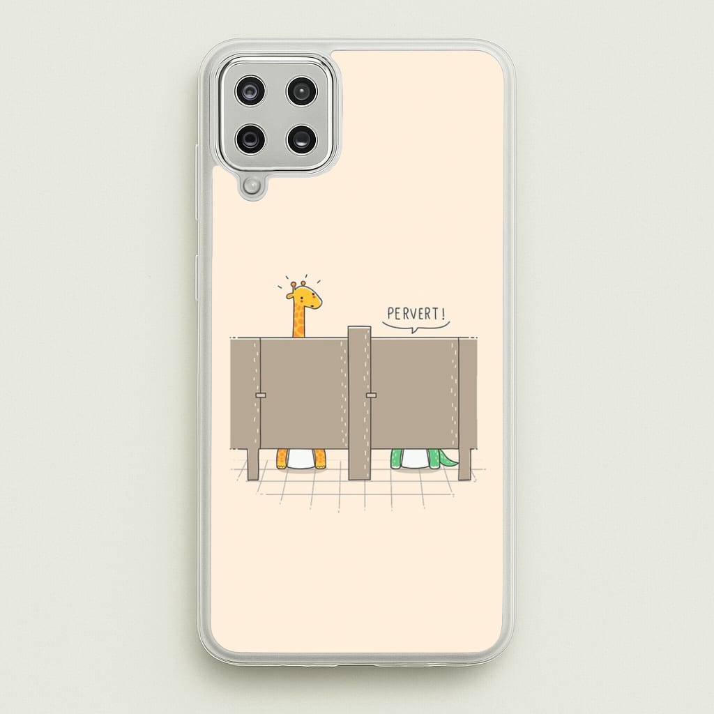 Pervert - Funny Pun - Phone Case for Galaxy A12