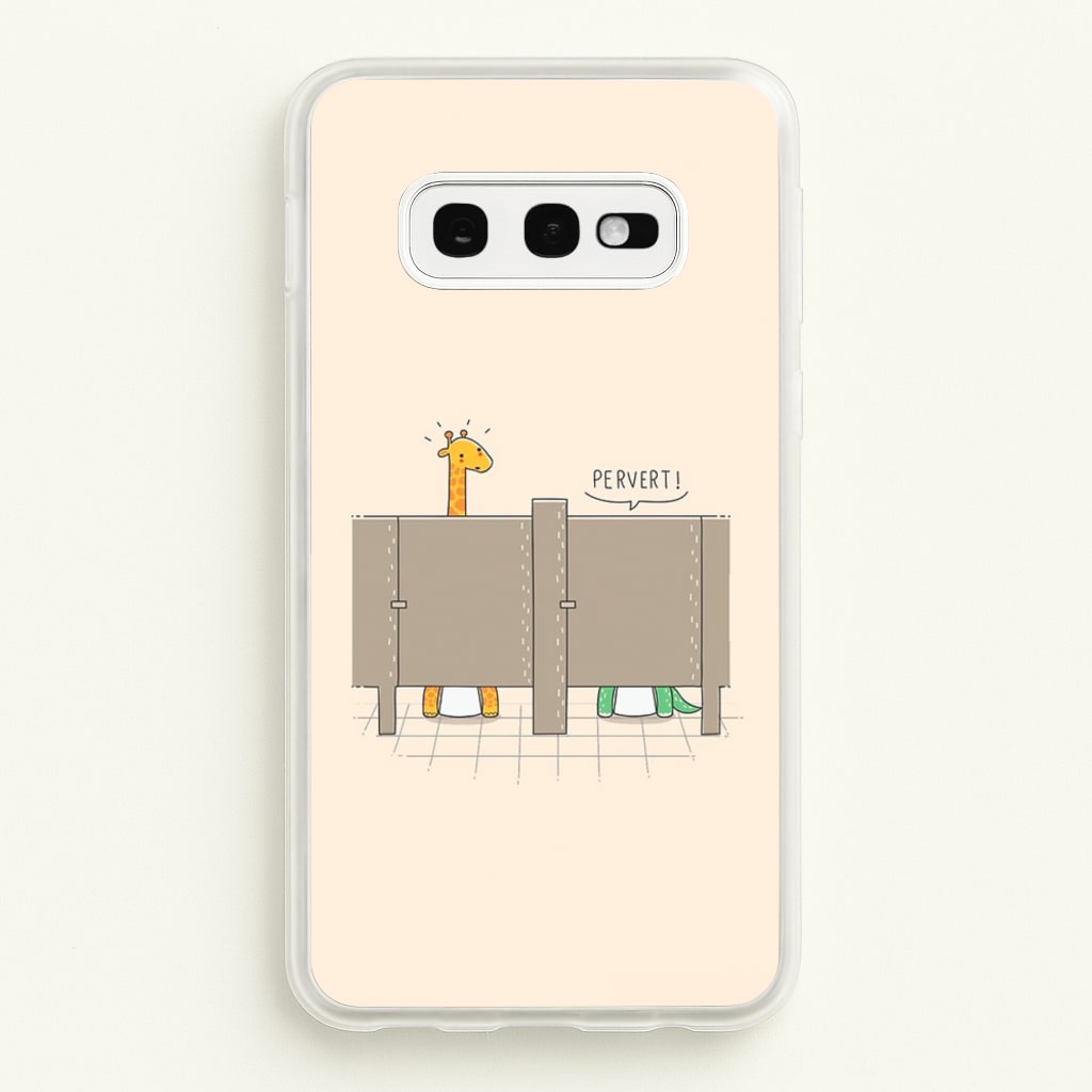 Pervert - Funny Pun - Phone Case for Galaxy S10e
