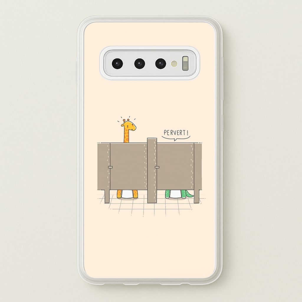 Pervert - Funny Pun - Phone Case for Galaxy S10 Plus